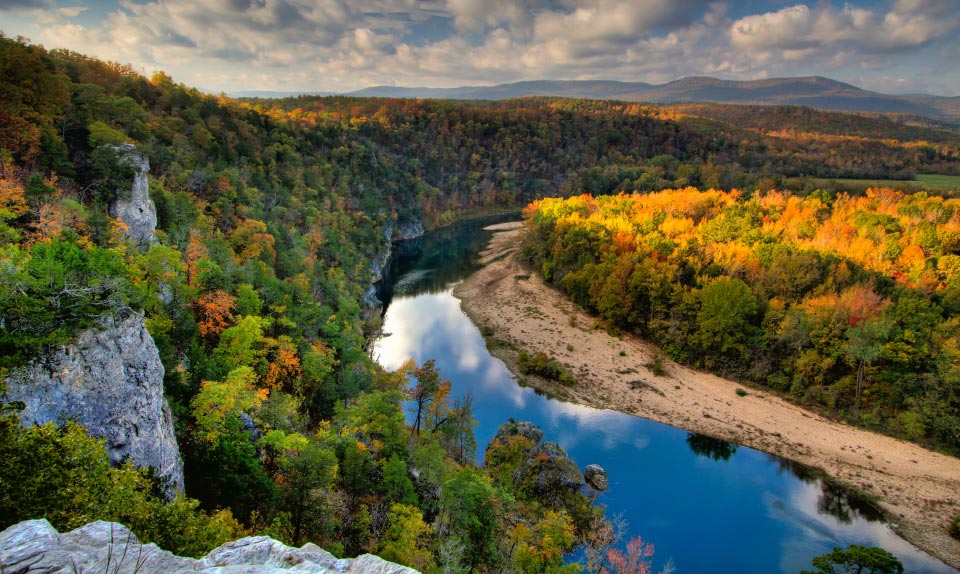 View of the Buffalo National River